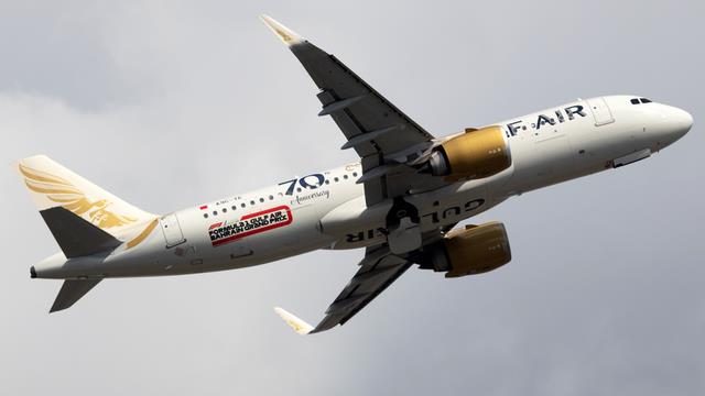A9C-TE:Airbus A320:Gulf Air